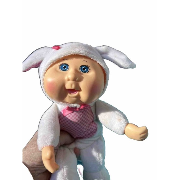 Cabbage Patch Kids Other - Cabbage Patch Kids‎ Vintage With Bunny Costumes Pink Blue Eyes Easter